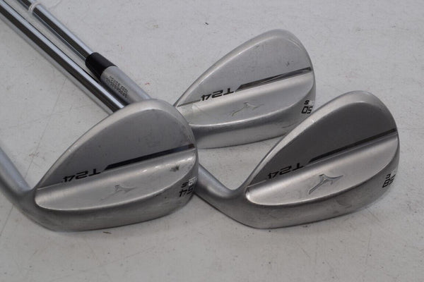 Mizuno T24 Soft Satin 50*,54*,58* Wedge Set Right Project X LZ 5.5 Steel #178651