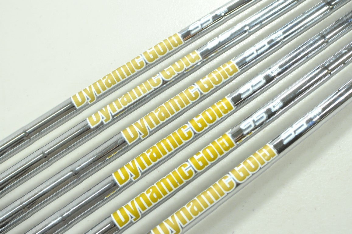 True Temper Dynamic Gold R300 Regular Flex Iron Shaft Set .355