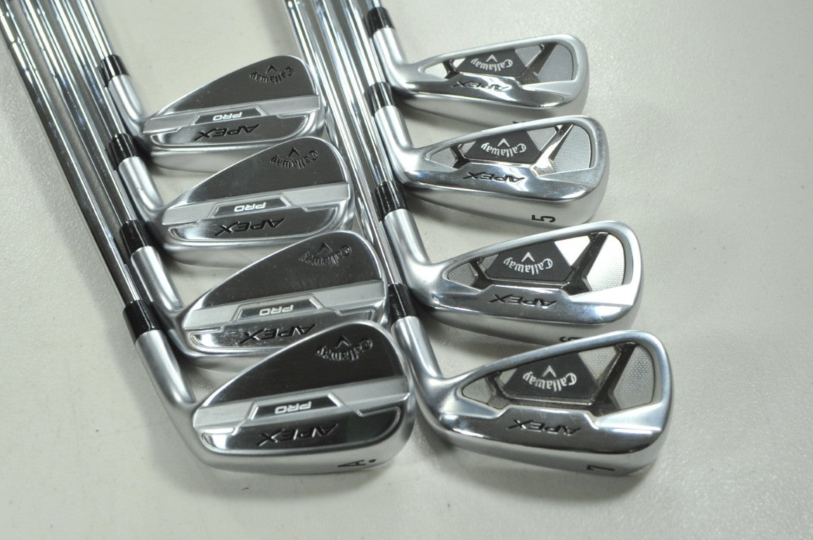 Callaway Apex 21 / Apex Pro 21 Combo 5-PW,AW Iron Set Stiff Right Steel # 212917