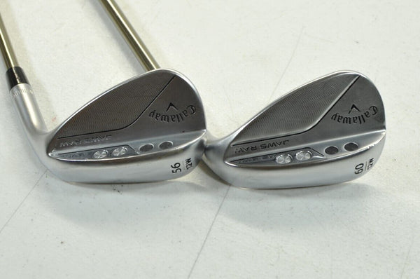 Callaway Jaws Raw Chrome 56*, 60* Wedge Set RH Senior Recoil F2 Graphite #179933