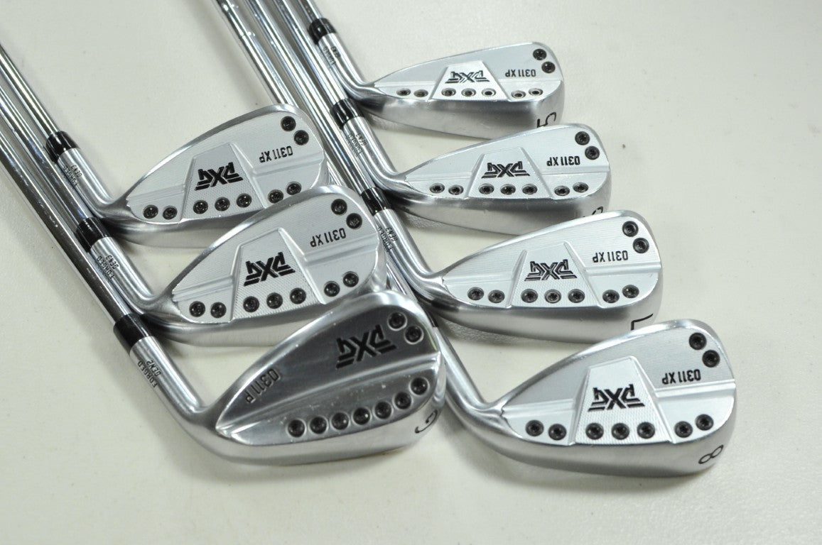 PXG Gen3 0311 XP 5-W,GW Iron Set Stiff Flex Right Elevate 105g Steel # 203215