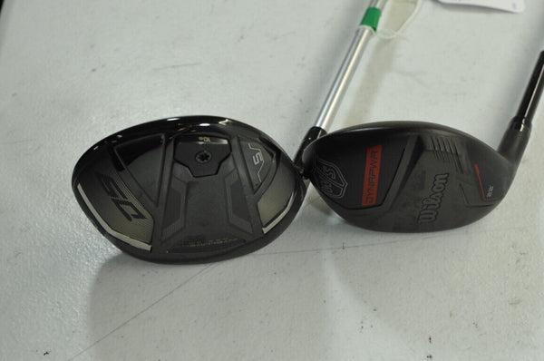 LEFT HANDED Wilson D9 #5 Fairway Wood and Dynapower #4 Hybrid Set Regular#182326 - Golf Club Brokers