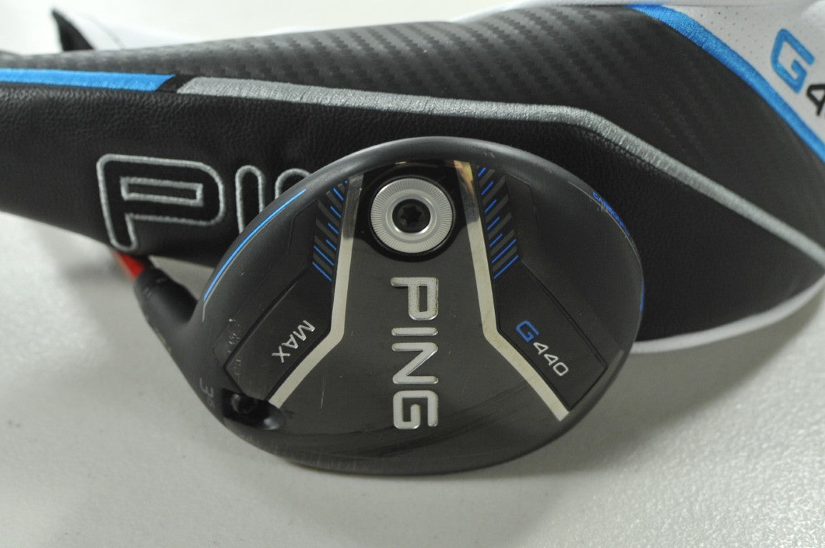 Ping G440 Max 3-15* Fairway Wood X-Stiff Flex RH Denali Red 6.5 Graphite #210374