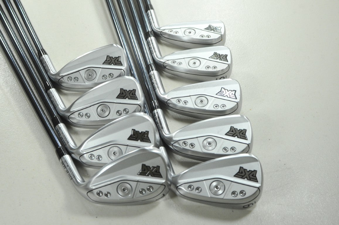PXG Gen6 0311 XP Double Chrome 5-W,GW,SW,LW Iron Set Stiff RH Graphite # 212128