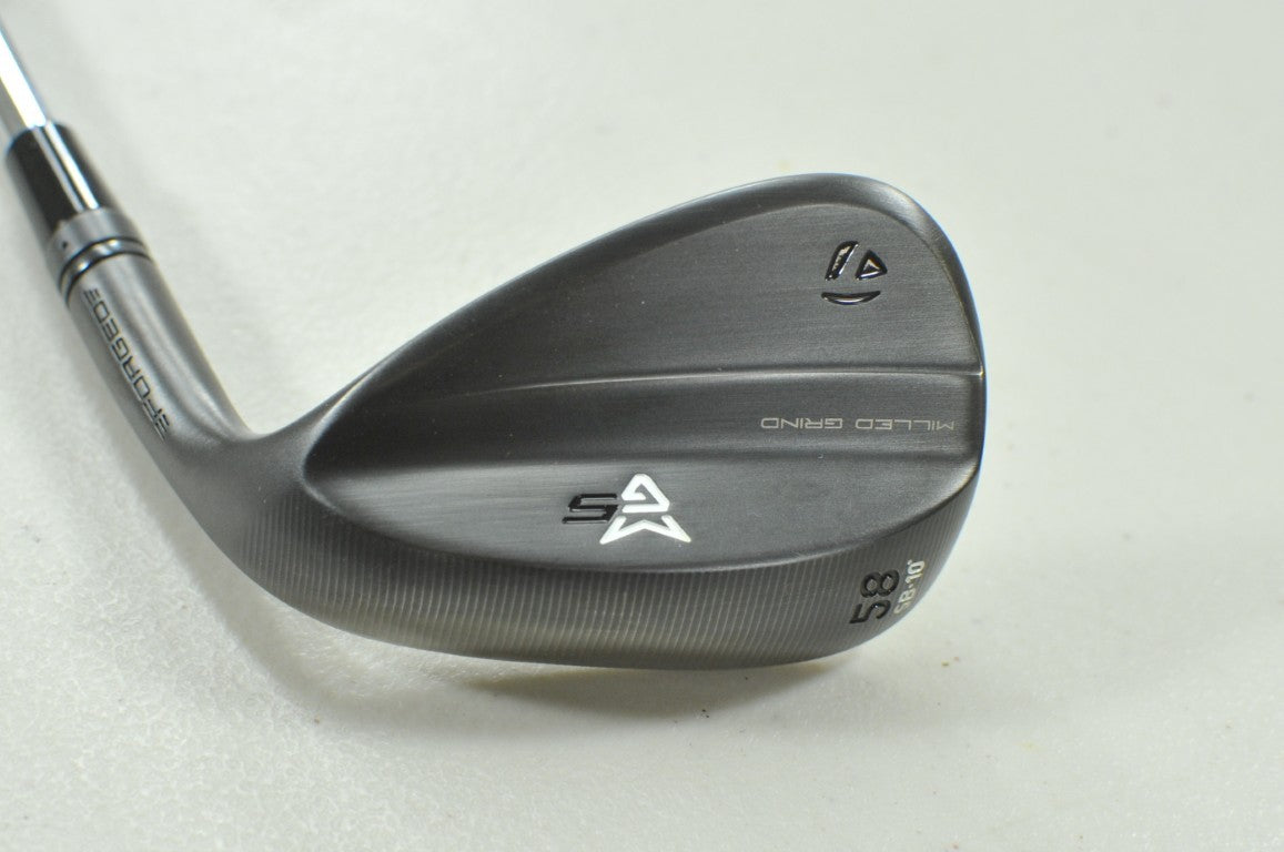 TaylorMade Milled Grind 5 Charcoal 58*-10 Wedge Right Steel # 210262