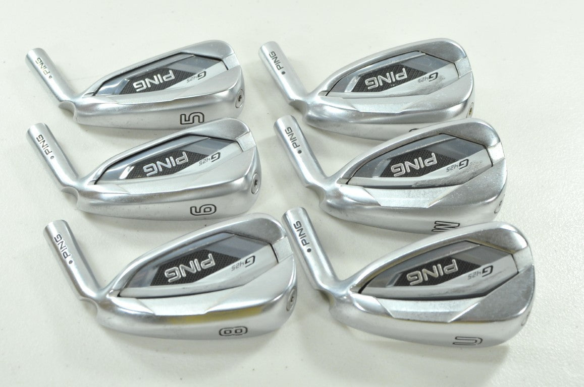 Ping G425 5-6,8-W,UW Iron Set HEADS ONLY (no 7 iron)  #200415