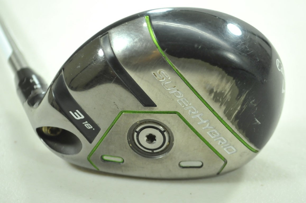 Callaway Super Hybrid 3-18* Hybrid Stiff Flex Right SteelFiber 75 F4  # 192149