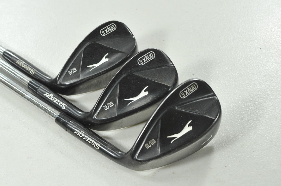 Slazenger Onyx G Gap, Sand, Lob Wedge Set Right Steel # 210633