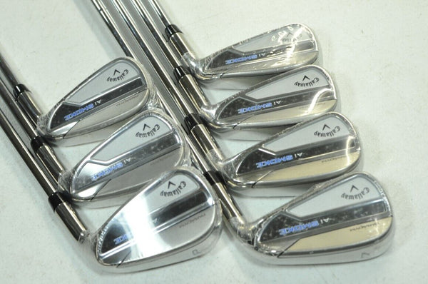 Callaway Paradym Ai Smoke 4 - PW Iron Set Right Stiff Elevate MPH Steel # 182274 - Golf Club Brokers