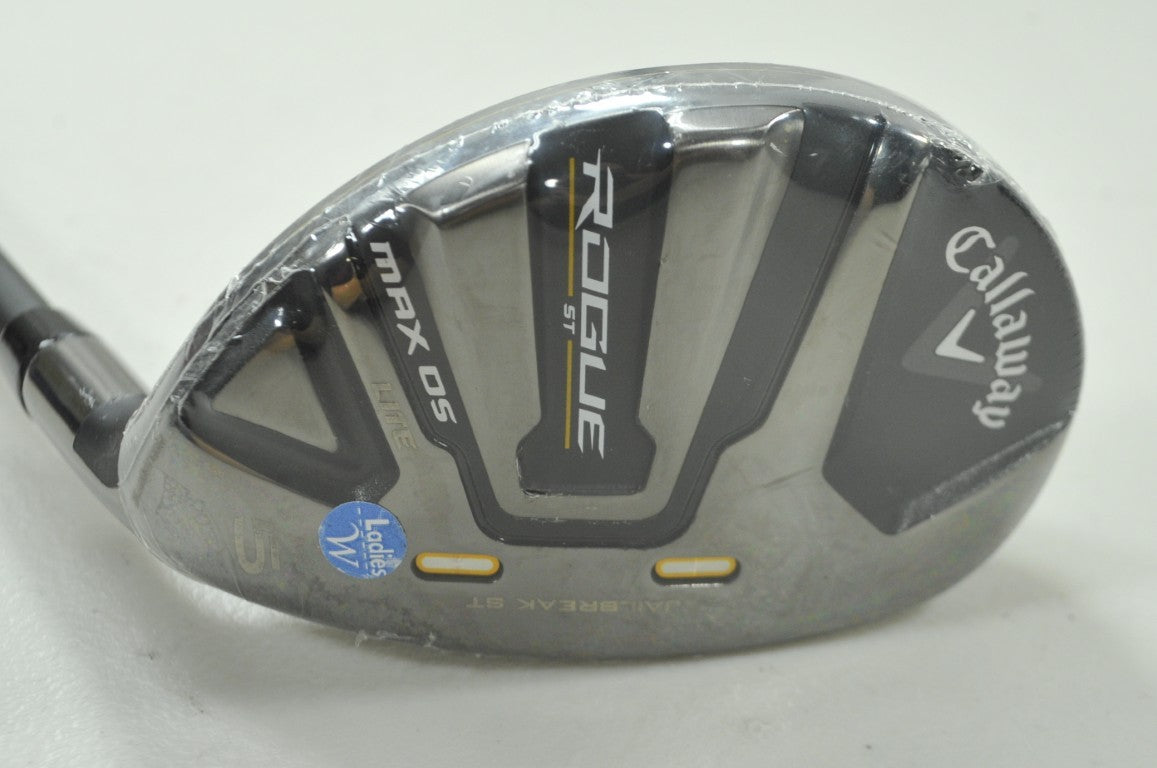 Callaway Rogue ST MAX OS Lite #5 Hybrid Ladies Flex RH Cypher Graphite # 196857