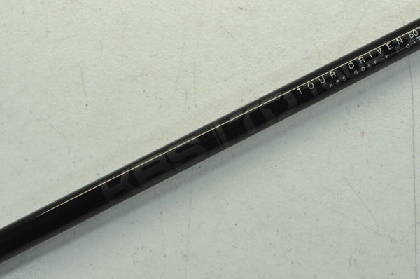 KBS TD Tour Driven Black Limited 50 Cat 3 Stiff Driver Shaft Ping Adapter#181642 - Golf Club Brokers