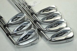 Ping G425 4-W Iron Set Black Dot Right Stiff Flex AWT 2.0 Steel # 182406