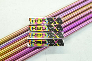 KBS C - Taper Lite 105 PVD Rainbow 5 - PW Shaft Set Regular Flex Steel # 180239 - Golf Club Brokers