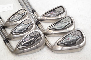 Callaway Steelhead XR 6-PW,AW Iron Set Right Senior Flex FST 90 Steel # 178342