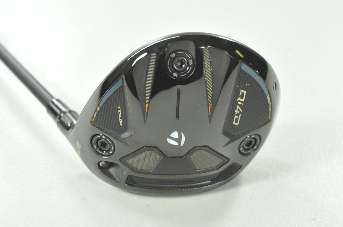 TaylorMade Qi4D Tour 3-15* Fairway Wood X-Stiff Right REAX 75g Graphite # 212818