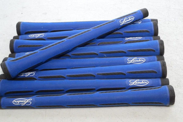 9 Lamkin Dual Density Torsion Control Blue Grips Oversize # 178871 - Golf Club Brokers