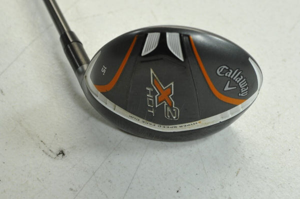 Callaway X2 Hot Pro 15* Fairway Wood Right Stiff Riptide 6.0 Graphite # 181540 - Golf Club Brokers