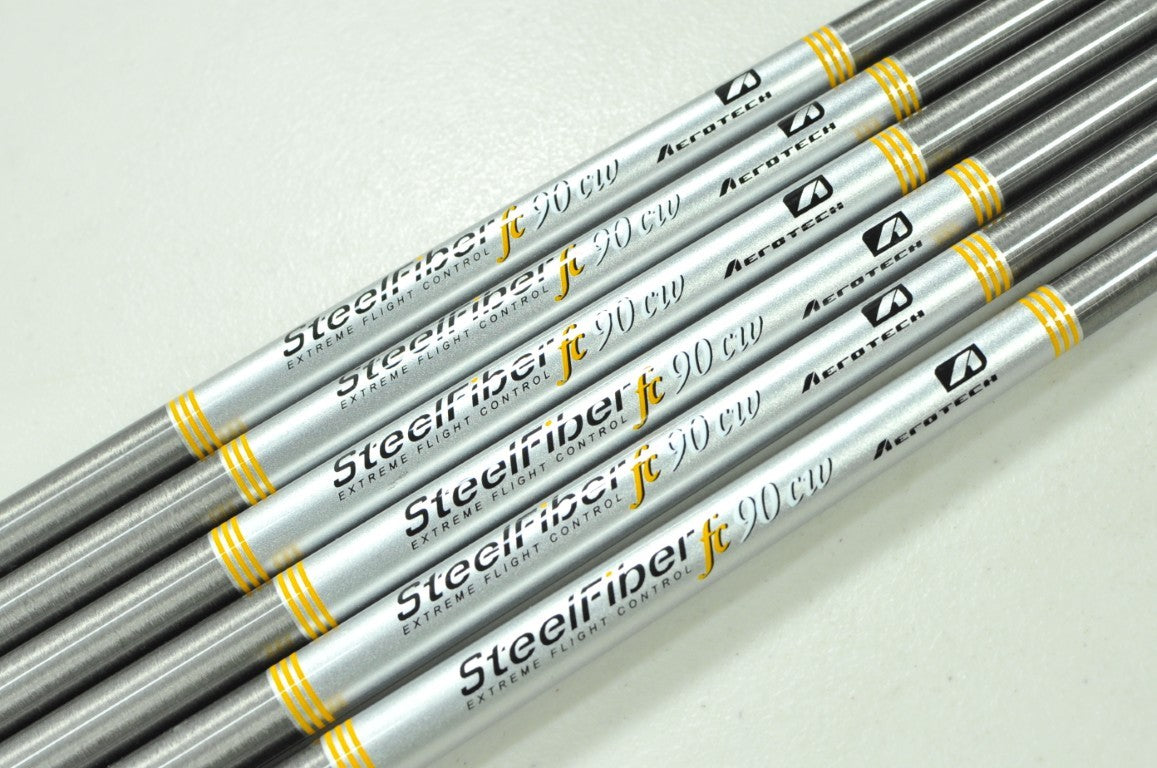 Aerotech SteelFiber fc 90 F3 Regular Iron Iron Shaft Set .355 Tip 6pc  # 203620