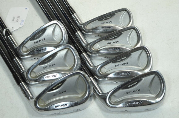 Mizuno MX 25 5-PW,GW Iron Set Right Stiff Flex Exsar IS2 Graphite # 182507