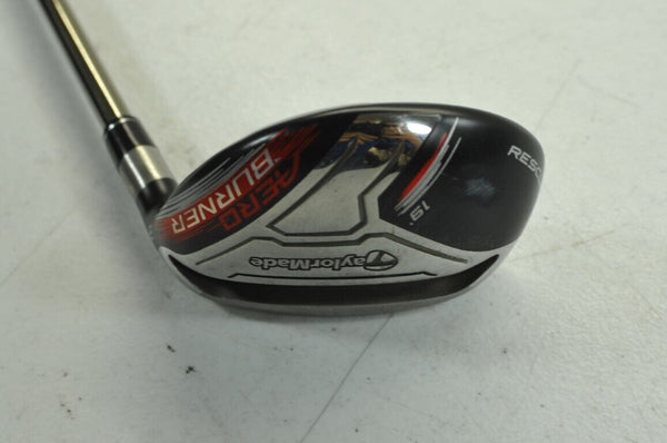 TaylorMade AeroBurner Black Rescue 3 - 19* Hybrid RH Stiff Recoil Graphite #182385 - Golf Club Brokers