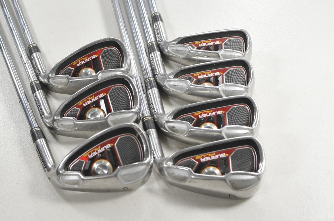 TaylorMade Burner Plus 4-PW Iron Set Regular Flex Right 85g Steel # 216208