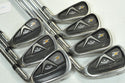 Callaway X2 Hot Pro 4 - PW Iron Set RH Stiff Project X Rifle Flighted Steel#180498 - Golf Club Brokers