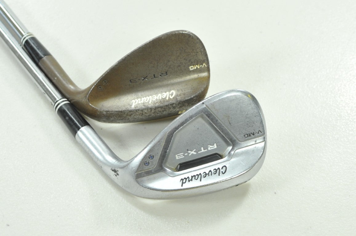 Cleveland RTX-3 Tour Satin/Raw 54*, 58* Wedge Set Right DG Steel # 205875