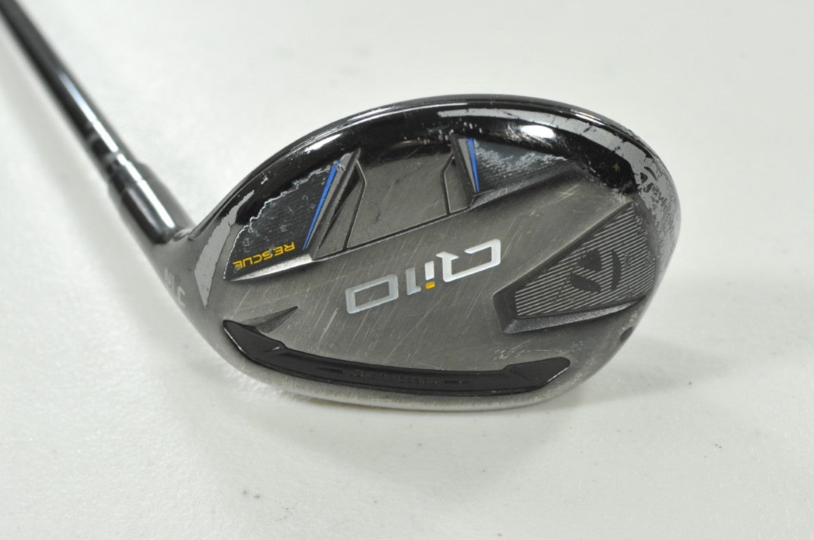 TaylorMade Qi10 Rescue 4-22* Hybrid Regular Flex RH Ventus TR 6 Graphite #208341