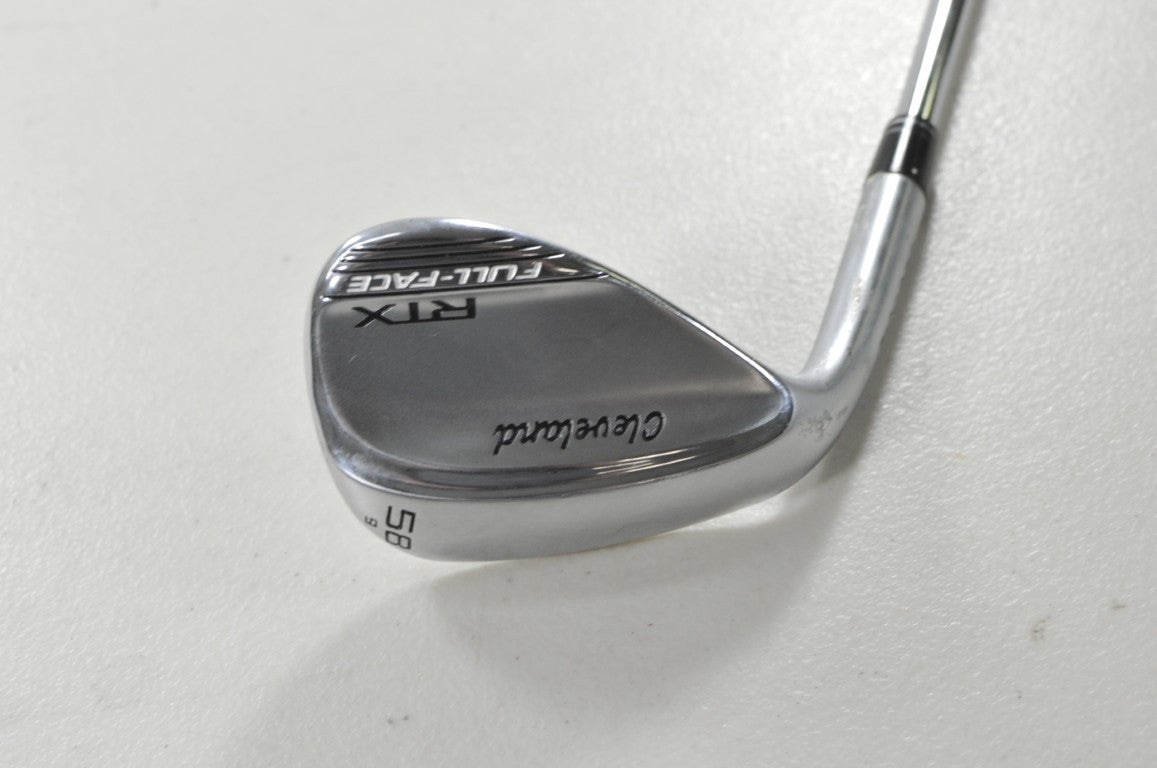 LEFT HAND Cleveland RTX Full Face Tour Satin 58*-09 Wedge DG S400 Steel #215668