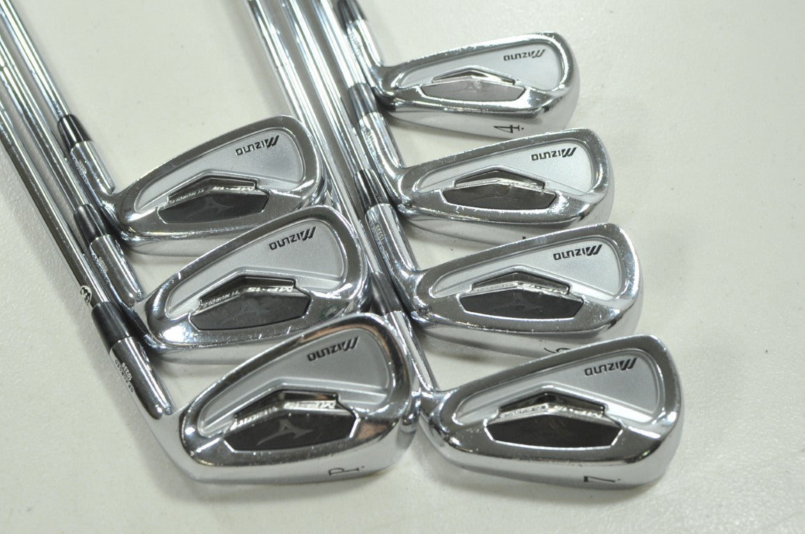 Mizuno MP-15 4-PW Iron Set Regular Flex Right KBS Tour 110g Steel # 210251