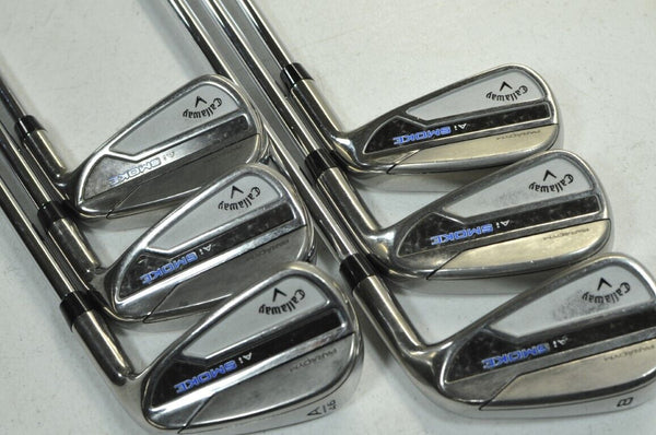 Callaway Paradym Ai Smoke 6 - PW,AW Iron Set Right Regular Flex Steel # 182531 - Golf Club Brokers