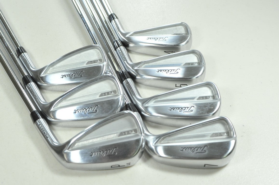 Titleist T150 2023 4-PW Iron Set X-Stiff Flex Right Rifle 6.5 Steel # 207495