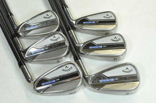 Callaway Paradym Ai Smoke 6-PW,AW Iron Set Right Regular Flex Graphite # 180336