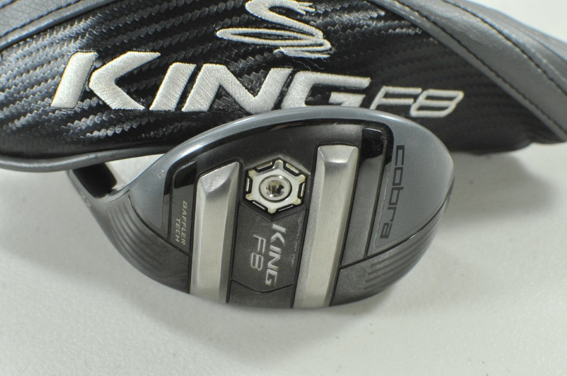 Cobra King F8 4-22* Hybrid Stiff Flex RH Aldila Rogue Pro 75g Graphite # 207074