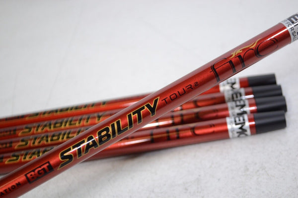 *NEW* BGT Stability Tour Fire Red *DEMO* Putter Shaft Graphite .370 Tip - Golf Club Brokers