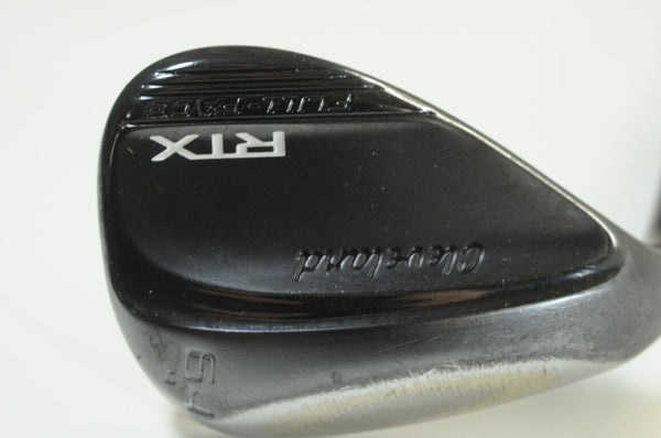 LEFT HANDED Cleveland RTX Full Face Black Satin 64*-09 Wedge DG Steel #184983