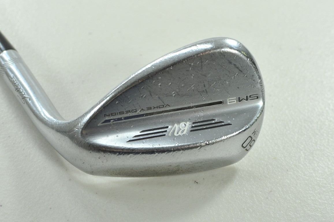 Titleist Vokey SM9 Tour Chrome 60*-08M Wedge Right BV Wedge Flex Steel # 204192