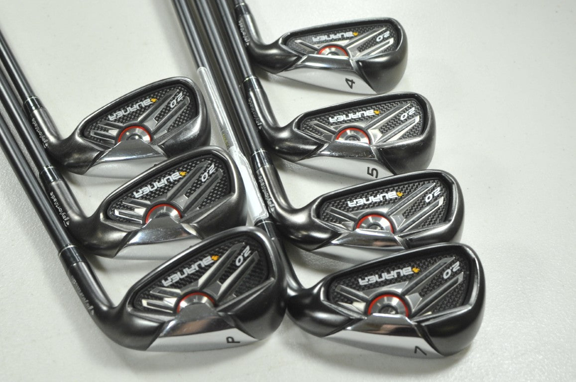 TaylorMade Burner 2.0 4-PW Iron Set Regular Flex Right 65g Graphite # 212524