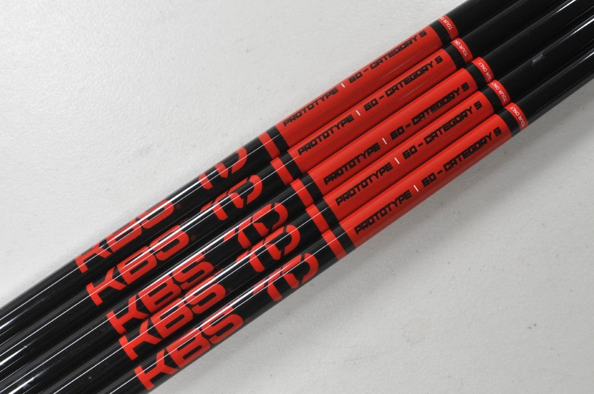 KBS TD Prototype Tour Only Red/Black Tour X Stiff 60 Driver Shaft Choose Adapter