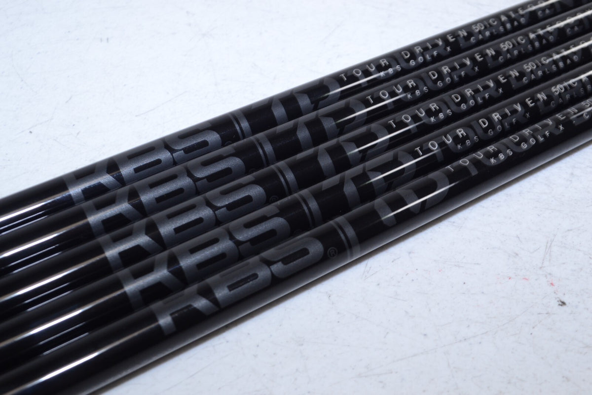 NEW UNCUT KBS TD Tour Driven Limited Black Edition Driver Shaft Cat 1 Senior 50g