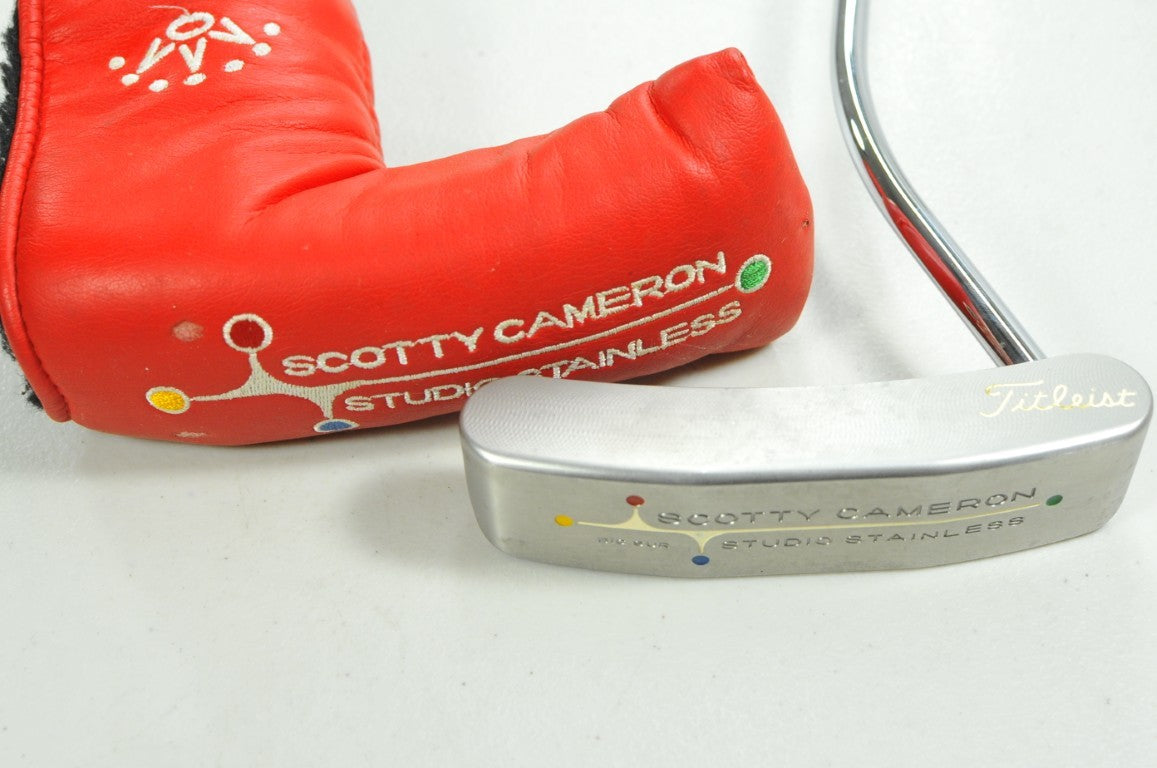 Titleist 2002 Scotty Cameron Studio Stainless Big Sur 34