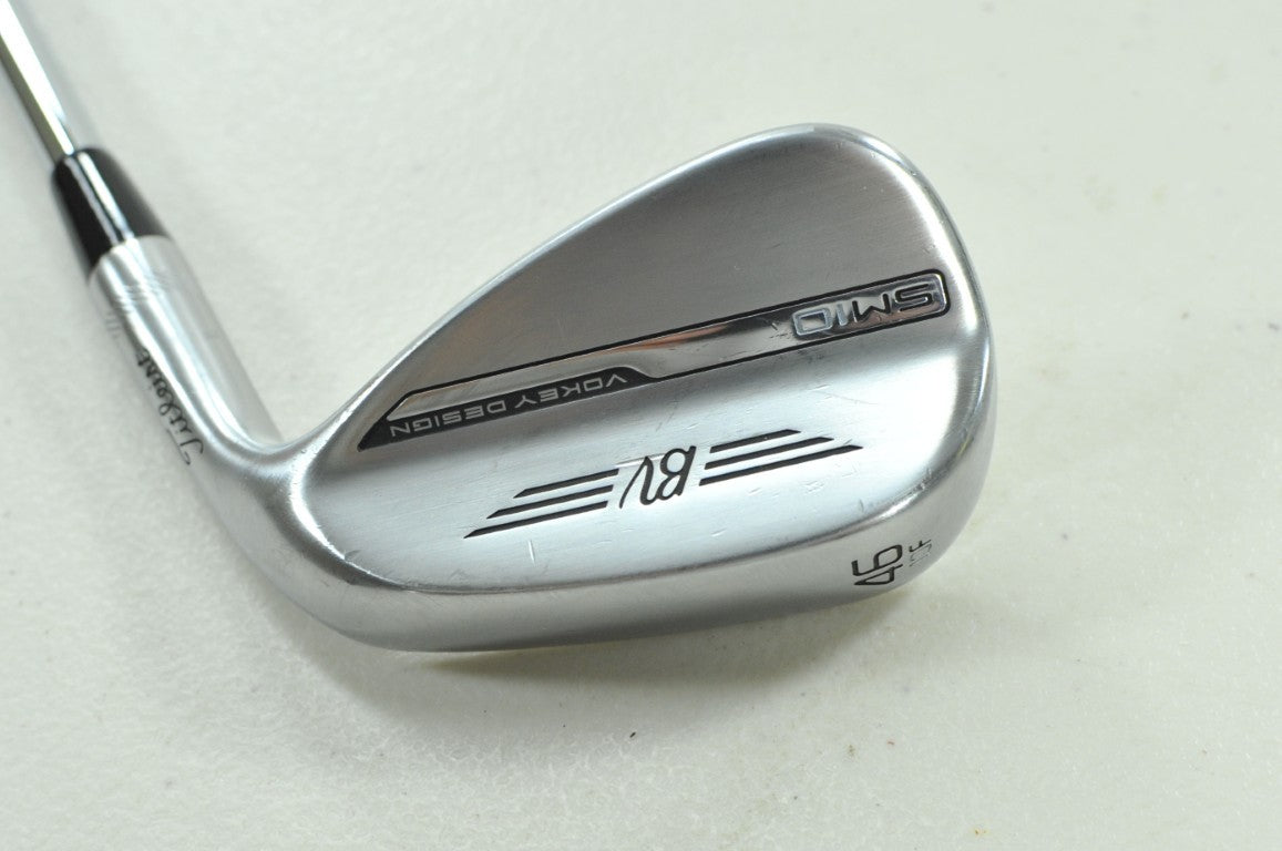 Titleist Vokey SM10 Tour Chrome 46*-10F Wedge Right BV Wedge Flex Steel # 204692