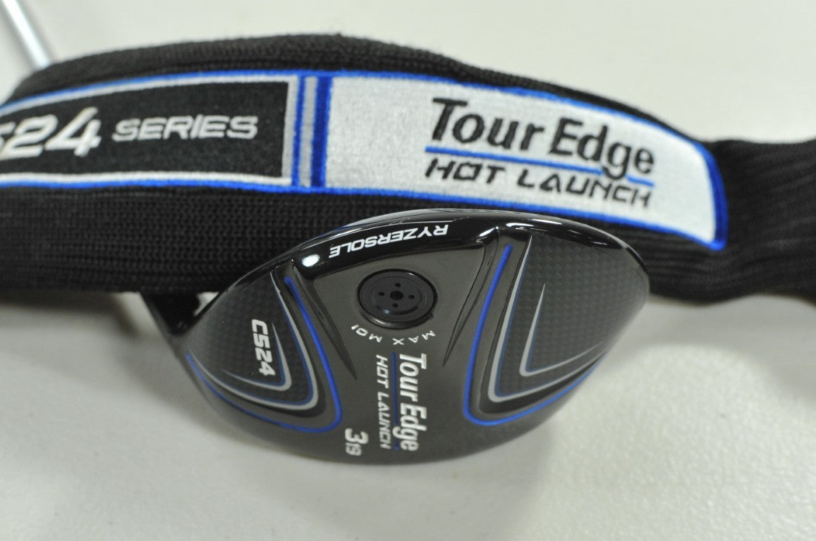 Tour Edge Hot Launch C524 3-19* Hybrid Stiff Flex RH Ascent 60g Graphite #207994