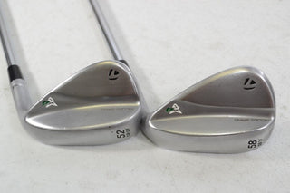 TaylorMade Milled Grind 4 Satin Chrome 52*, 58* Wedge Set Right Steel # 169282 - Golf Club Brokers