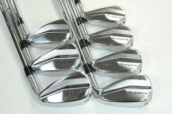 Cobra King Forged Tec 2022 5-PW,GW Iron Set RH Stiff KBS $-Taper Steel # 180020