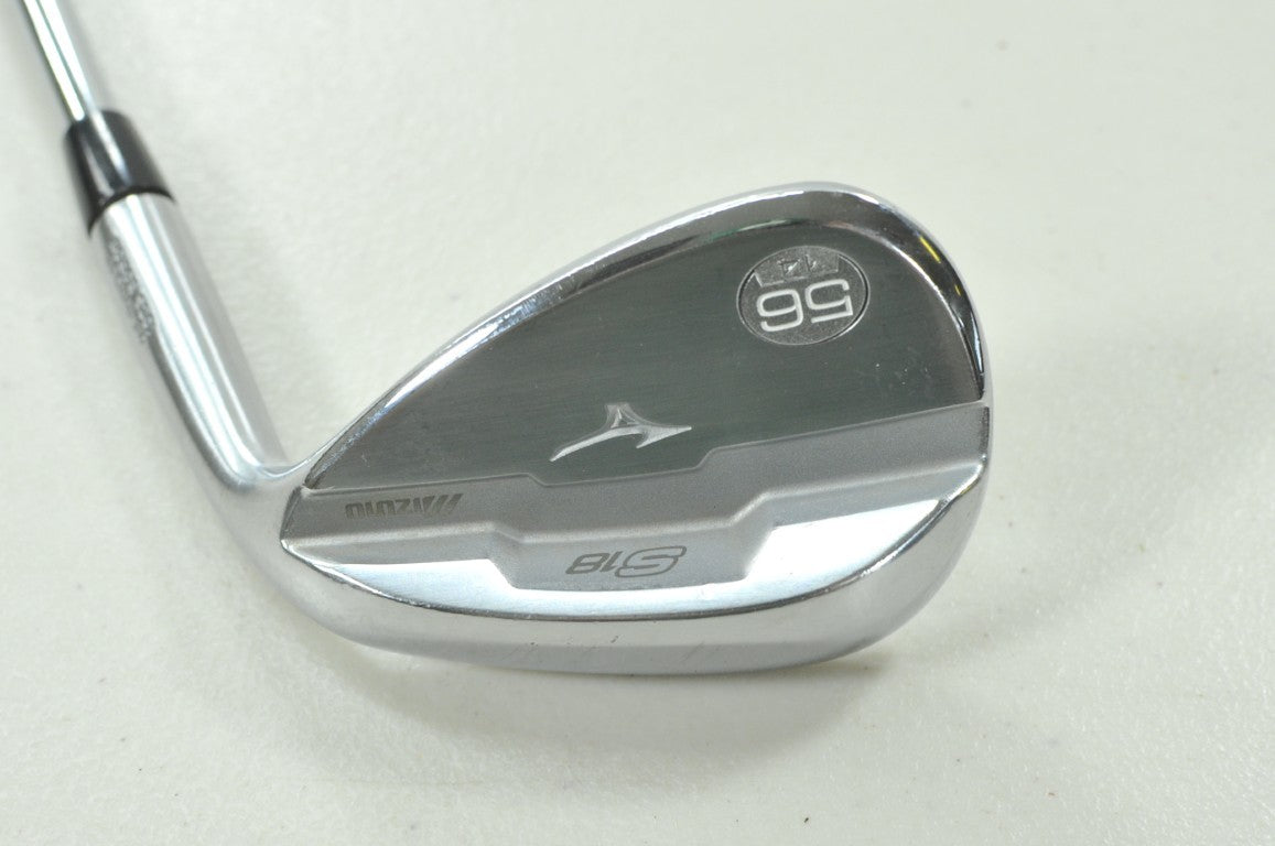 Mizuno S18 White Satin 56*-14 Wedge Right DG Wedge Flex Steel # 211727