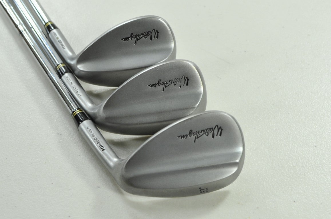 Walter Hagen Forged 51*, 55*, 60* Wedge Set Right Steel # 201043
