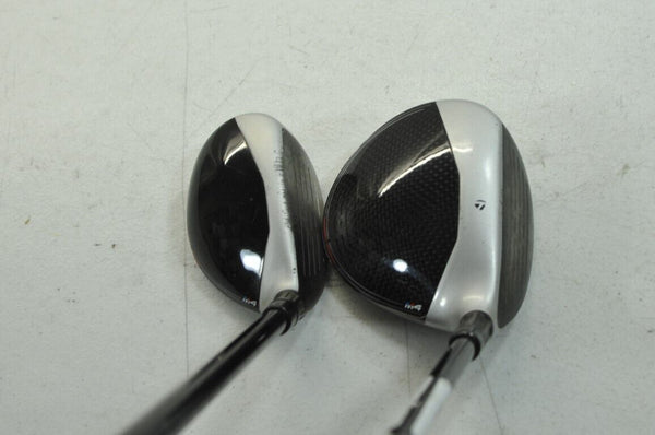 LEFT HANDED TaylorMade M4 3HL Fairway Wood and 3 Hybrid Set Stiff Flex #182327 - Golf Club Brokers