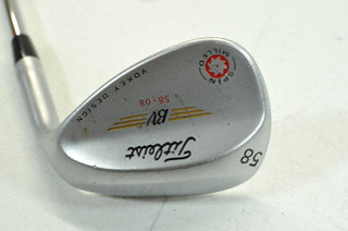 Titleist Vokey Spin Milled 2009 Tour Chrome 58*-08 Wedge Right Steel # 179921