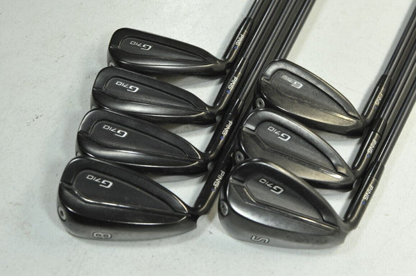 LEFT HANDED Ping G710 5-W,SW Iron Set Senior Flex Alta CB AWT Graphite #183252